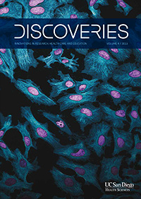 Discoveries Magazine cover 2013