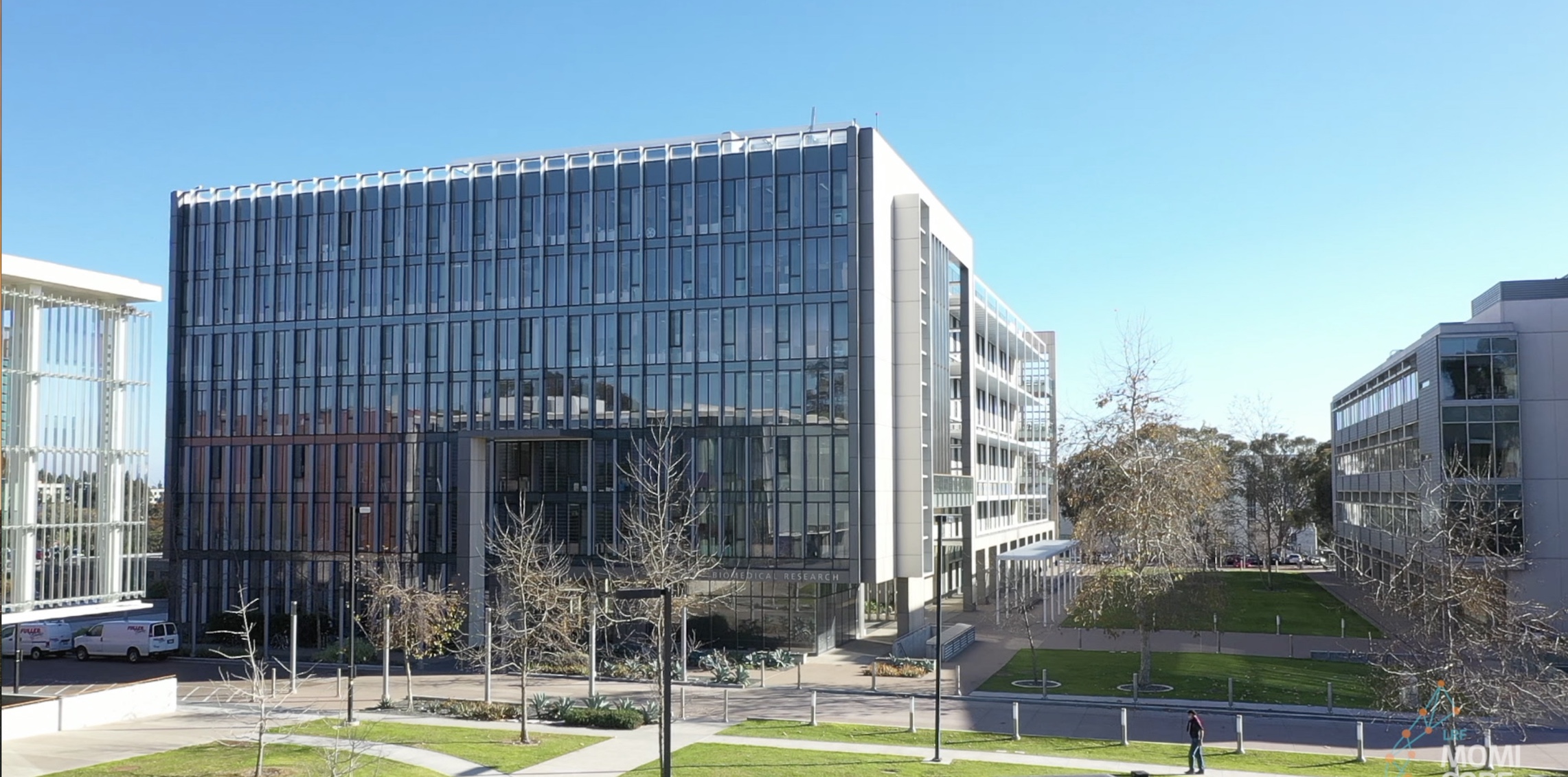 Biomedical research facilty building at UC San Diego