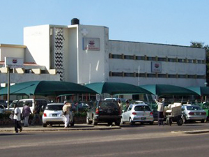 Street view of Maputo Central Hospital 