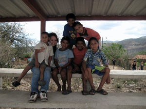 Chris Ha with Honduran Children 
